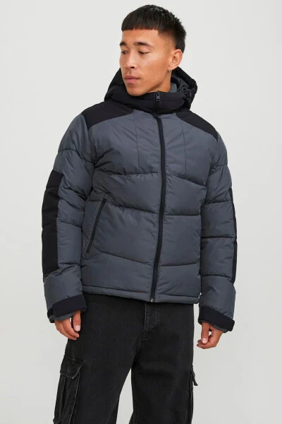 JCOOTIS PUFFER Erkek Şişme Mont 12239001-Asphalt - 3