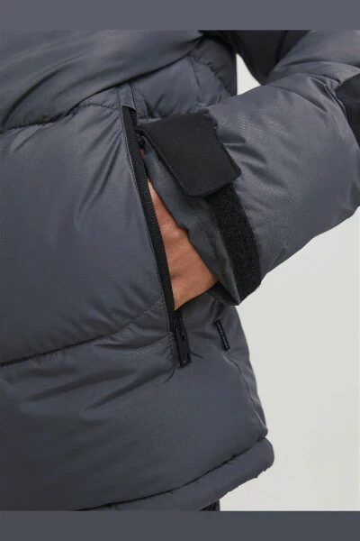 JCOOTIS PUFFER Erkek Şişme Mont 12239001-Asphalt - 6