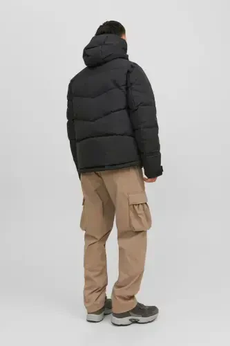 JCOOTIS PUFFER Мужская Дутая Куртка 12239001-Black - JACK & JONES (1)