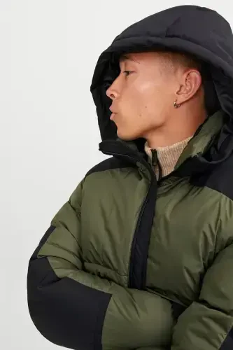 JCOOTIS PUFFER Мужская Дутая Куртка 12239001-Olive Night - 3