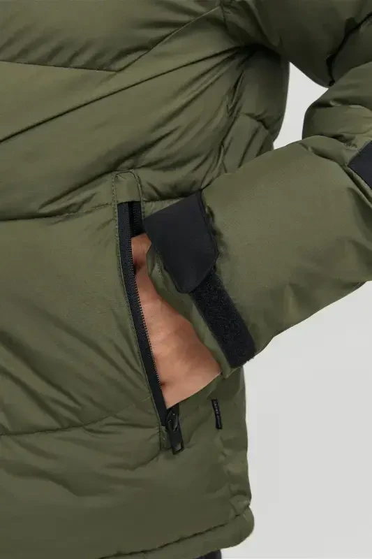JCOOTIS PUFFER Мужская Дутая Куртка 12239001-Olive Night - 4