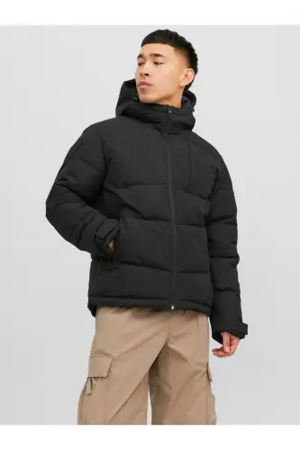 Jcootis Puffer Sn Erkek Mont-siyah 