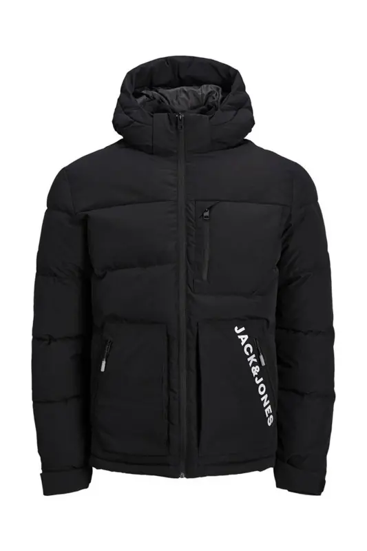 Jcootto Puffer Erkek Mont - 12214648 - Siyah - 3