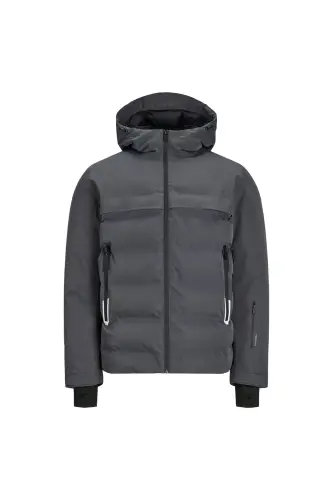 Tarwin Erkek Gri Mont (12225287-A) - gri 