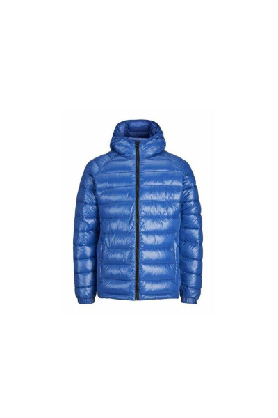 Jcotrace Light Jacket Hood Erkek Ceket 12241627 Mavi-Blue Iolite 