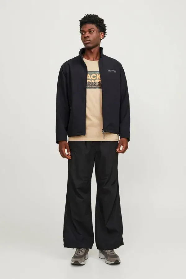 JACK&JONES JCOTRACK SHACKET 12252916 SİYAH - 3