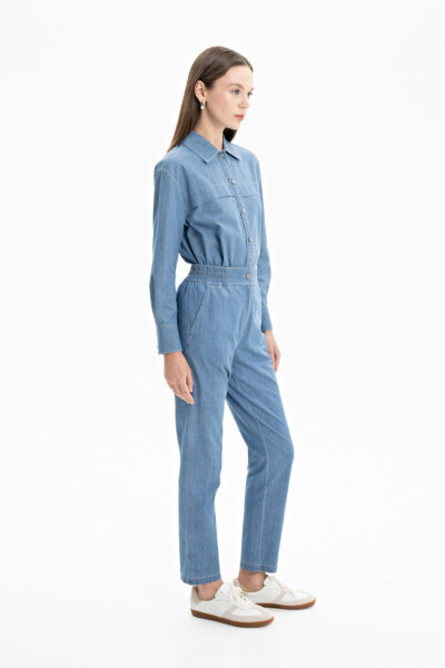 Jeans with elastic waist - AKER (1)