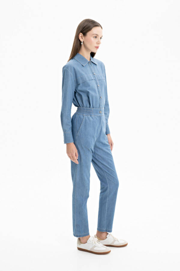 Jeans with elastic waist - 2