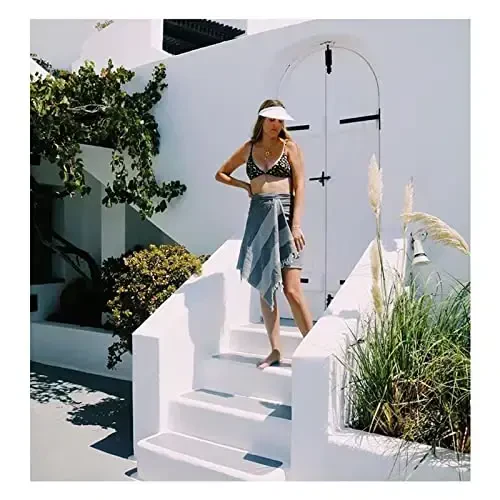 jecvxor Cloth Covered Slip-On Visor for Women, Adjustable Cap Sports Sun Visors for Men - 4