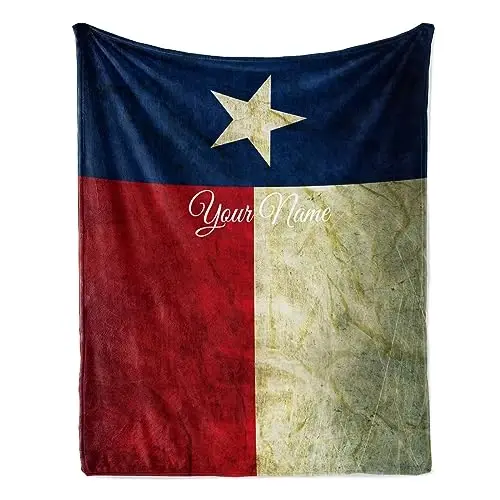 Jekeno American Flag Blanket USA Flag Soft Warm Throw Print Blanket for Couch Bed 50