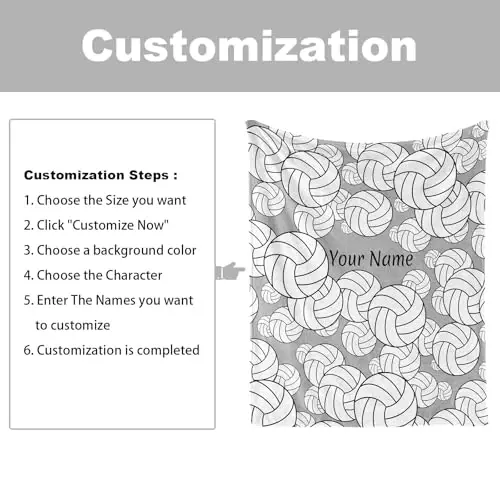 Jekeno bolalar va o'smirlar uchun voleybolga oid shaxsiy sovg'alar, voleybol anjomlari, ishqibozlar jamoasi uchun partiya bezaklari, ism yozilgan maxsus flanel adyol, 60
