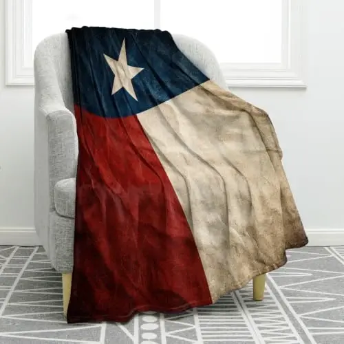 Jekeno Texas erkaklar va ayollar uchun sovg'a adyol, Texas bayrog'i bolalar, o'g'il bolalar, qizlar uchun sovg'a adyol, Rojdestvo, tug'ilgan kun, Mustaqillik kuni Texas mavzusidagi uy, yotoq, divan uchun dekor sovg'alari 