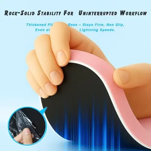 Office Mousepad with Gel Wrist Support - Ergonomic Gaming Desktop Mouse Pad Wrist Rest - Design Gamepad Mat Rubber Base for Laptop Computer -Silicone Non-Slip Special-Textured Surface (18Green Set) - 5