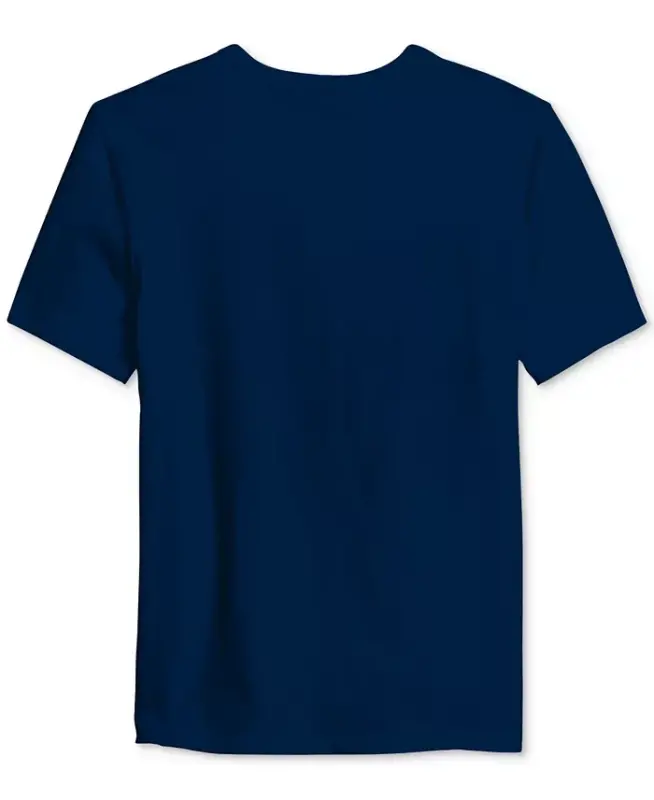 Jem Big Boys Helmet Crewneck Graphic Print T-Shirt - Navy - 2