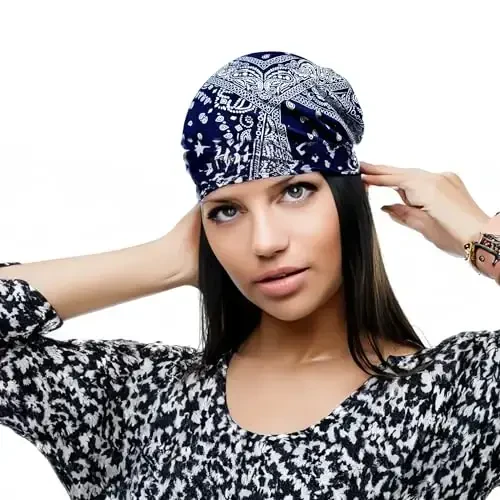 Jemis Skullies Beanies Thin Bonnet Cap Autumn Casual Beanies Hat - 5