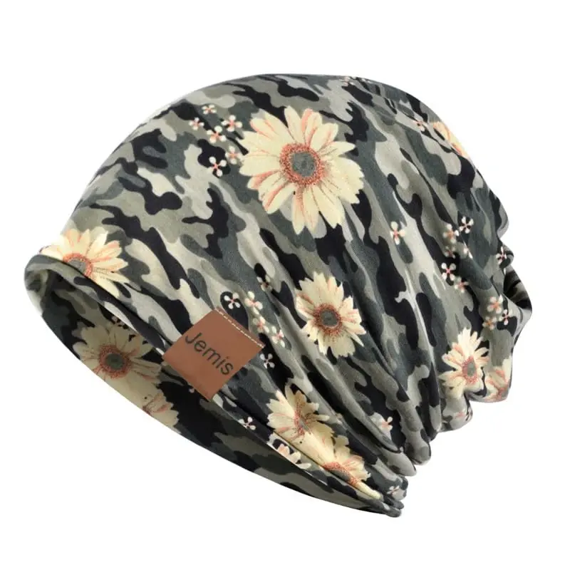 Jemis Skullies Beanies Thin Bonnet Cap Autumn Casual Beanies Hat - 5