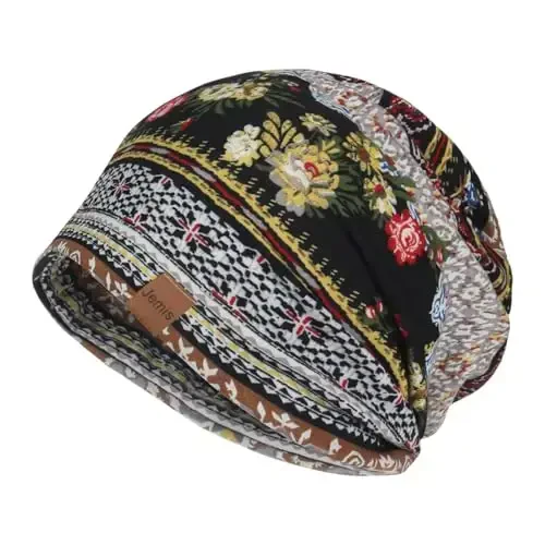 Jemis Skullies Beanies Thin Bonnet Cap Autumn Casual Beanies Hat - 3