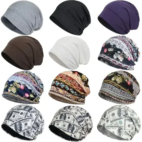 Jemis Skullies Beanies Thin Bonnet Cap Autumn Casual Beanies Hat - JEMIS