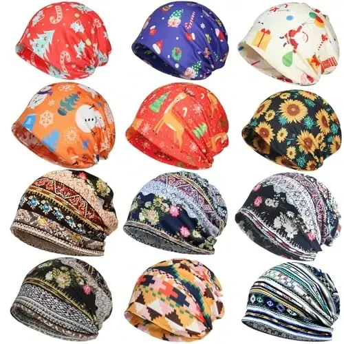 Jemis Skullies Beanies Thin Bonnet Cap Autumn Casual Beanies Hat 