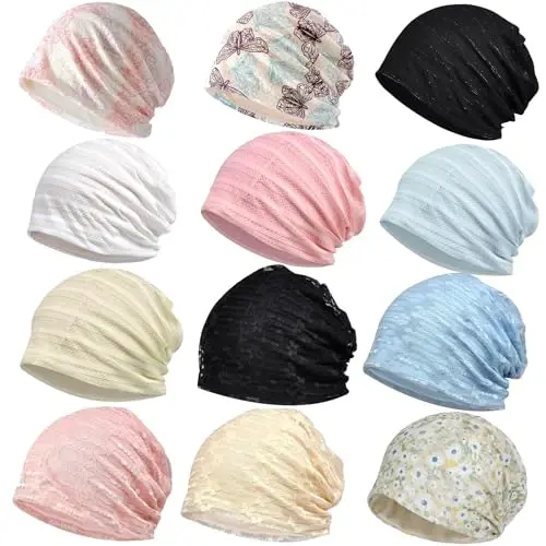 Jemis Skullies Beanies Thin Bonnet Cap Autumn Casual Beanies Hat - JEMIS (1)