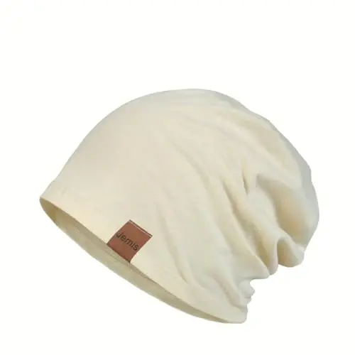 Jemis Skullies Beanies Thin Bonnet Cap Autumn Casual Beanies Hat - 3