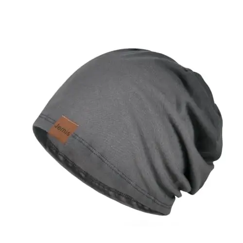 Jemis Skullies Beanies Thin Bonnet Cap Autumn Casual Beanies Hat - 6