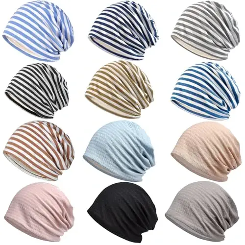 Jemis Skullies Beanies Thin Bonnet Cap Autumn Casual Beanies Hat - 1