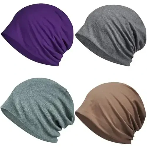 Jemis Skullies Beanies Thin Bonnet Cap Autumn Casual Beanies Hat - 1