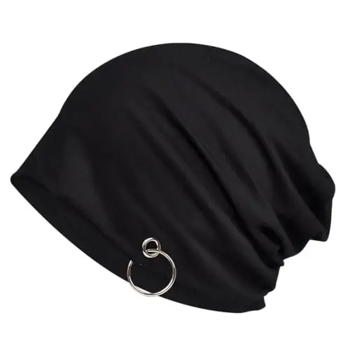 Jemis Skullies Beanies Thin Bonnet Cap Autumn Casual Beanies Hat - 3