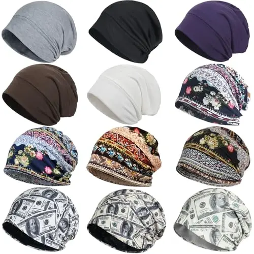 Jemis Skullies Beanies Thin Bonnet Cap Autumn Casual Beanies Hat 