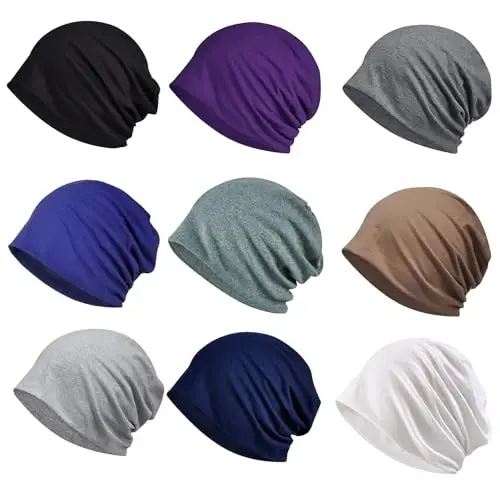 Jemis Skullies Beanies Thin Bonnet Cap Autumn Casual Beanies Hat 