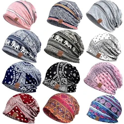 Jemis Skullies Beanies Thin Bonnet Cap Autumn Casual Beanies Hat - 1