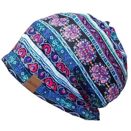 Jemis Skullies Beanies Thin Bonnet Cap Autumn Casual Beanies Hat - 5