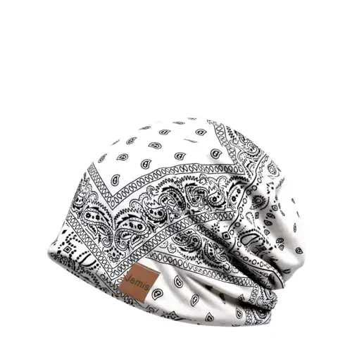 Jemis Skullies Beanies Thin Bonnet Cap Autumn Casual Beanies Hat - 7