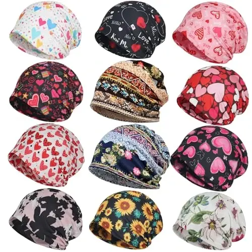 Jemis Skullies Beanies Thin Bonnet Cap Autumn Casual Beanies Hat 