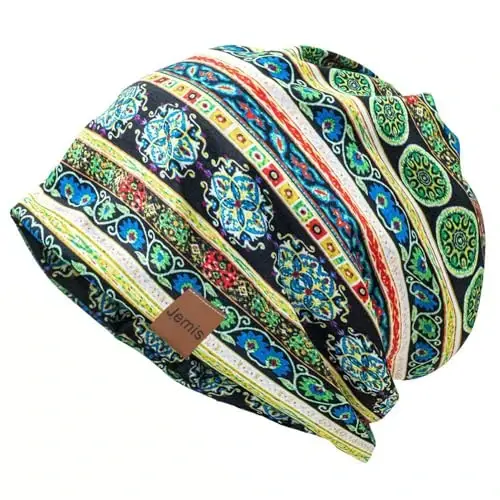 Jemis Skullies Beanies Thin Bonnet Cap Autumn Casual Beanies Hat - 7