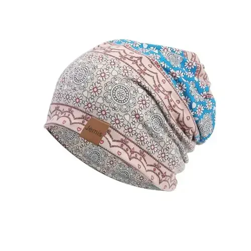 Jemis Skullies Beanies Thin Bonnet Cap Autumn Casual Beanies Hat - 5