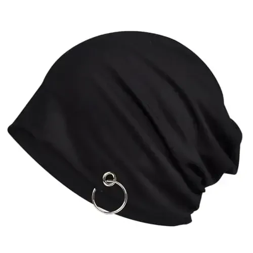 Jemis Skullies Beanies Thin Bonnet Cap Autumn Casual Beanies Hat - 3