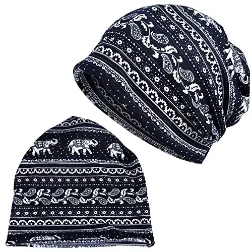 Jemis Skullies Beanies Thin Bonnet Cap Autumn Casual Beanies Hat - 3