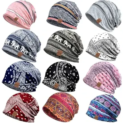 Jemis Skullies Beanies Thin Bonnet Cap Autumn Casual Beanies Hat 