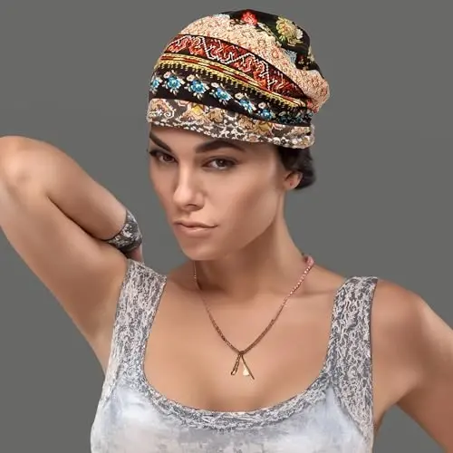 Jemis Skullies Beanies Thin Bonnet Cap Autumn Casual Beanies Hat - 2