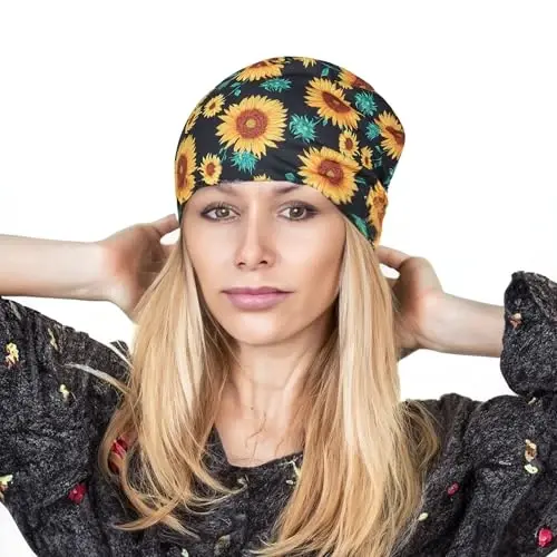 Jemis Skullies Beanies Thin Bonnet Cap Autumn Casual Beanies Hat - 7