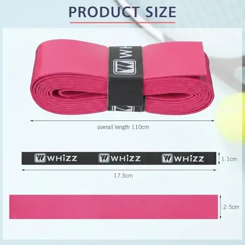 Jerify 24 Pieces Tennis Racket Grip Tape, Precut Tennis Overgrips Tape Badminton Racket Grips with Velvety Comfort for Anti Slip and Absorbent Grip - JERIFY (1)