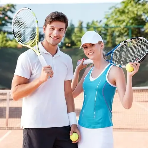 Jerify 24 dona tennis raketkasi uchun tutqich lentasi, tayyor badminton raketkasi uchun o'rash lentasi, sirpanishga qarshi va absorbent tutqich uchun baxmal qulaylik bilan - 3