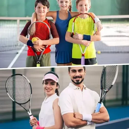 Jerify 24 dona tennis raketkasi uchun tutqich lentasi, tayyor badminton raketkasi uchun ustki tutqich lentasi, sirpanishga qarshi va absorbent tutqich uchun baxmal qulaylik bilan - 5