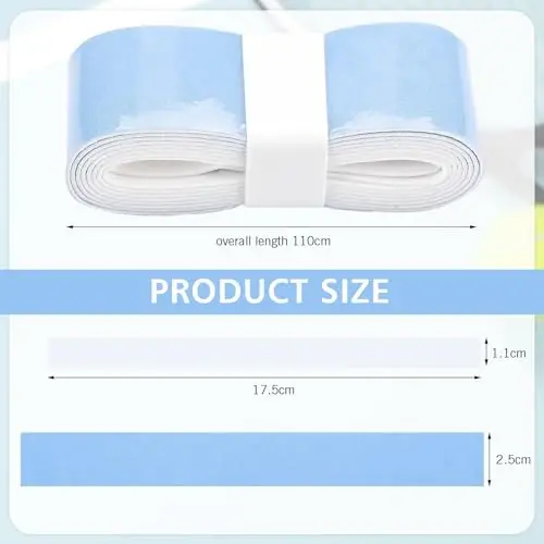 Jerify 24 Pieces Tennis Racket Grip Tape, Precut Tennis Overgrips Tape Badminton Racket Grips with Velvety Comfort for Anti Slip and Absorbent Grip - 2