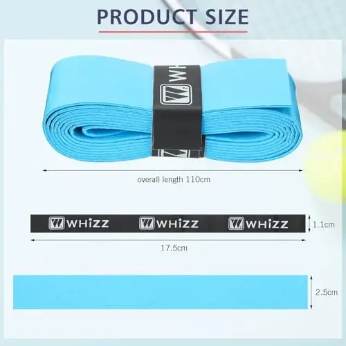 Jerify 24 Pieces Tennis Racket Grip Tape, Precut Tennis Overgrips Tape Badminton Racket Grips with Velvety Comfort for Anti Slip and Absorbent Grip - 2
