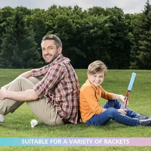 Jerify 24 Pieces Tennis Racket Grip Tape, Precut Badminton Racket Overgrips Tape with Velvety Comfort for Anti Slip and Absorbent Grip - 6