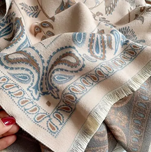 JERLA CasModazoneere Feel Scarf winter warm large soft Shawl wrap Scarf for women - 3