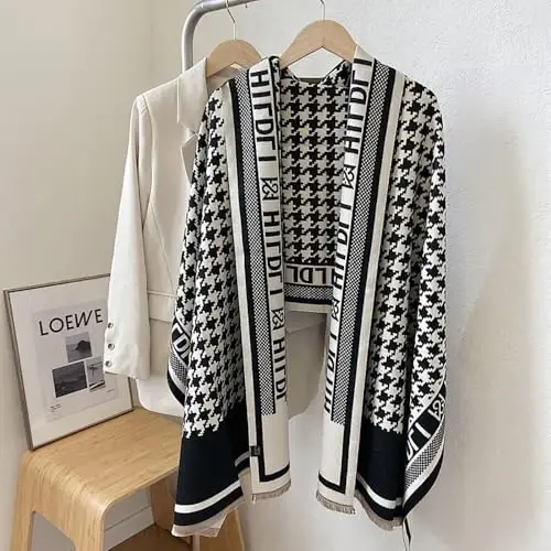 JERLA CasModazoneere Feel Scarf winter warm large soft Shawl wrap Scarf for women - 5